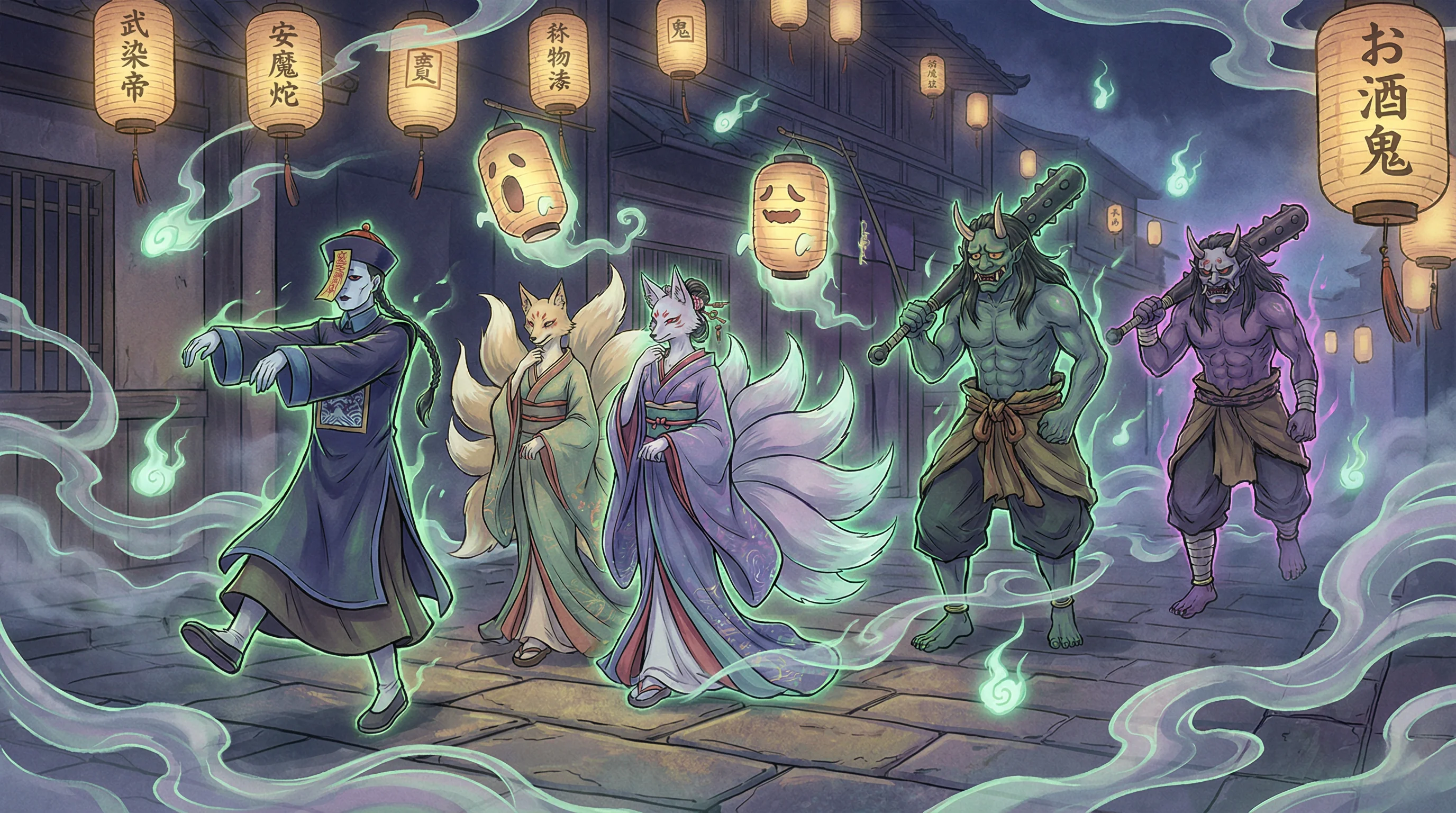 百鬼夜行 - 西西人体大尺度net 中日鬼怪动漫